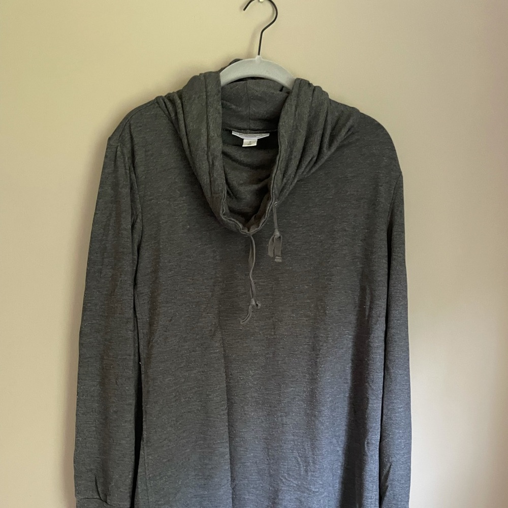 Motherhood Maternity nursing tunic sweatshirt.